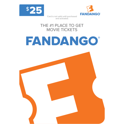 Fandango - $25 Gift Card Fandango - $25 Gift Card