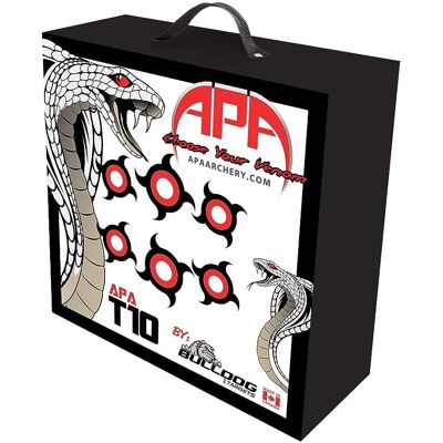 Bulldog Targets - Apa T10 Archery Target PLUS - White Bulldog Targets - Apa T10 Archery Target PLUS - White