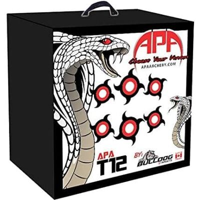 Bulldog Targets - Apa T12 Archery Target - Multicolor Bulldog Targets - Apa T12 Archery Target - Multicolor
