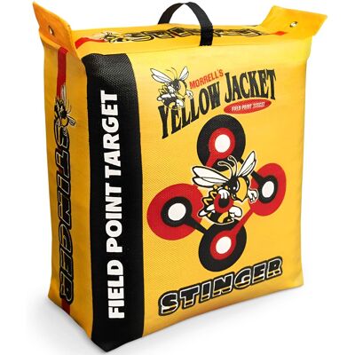 Morrell Targets - Morrell Jacket 19LB Portable Stinger Adult Field Point Archery Bag Target - Yellow Morrell Targets - Morrell Jacket 19LB Portable Stinger Adult Field Point Archery Bag Target - Yellow