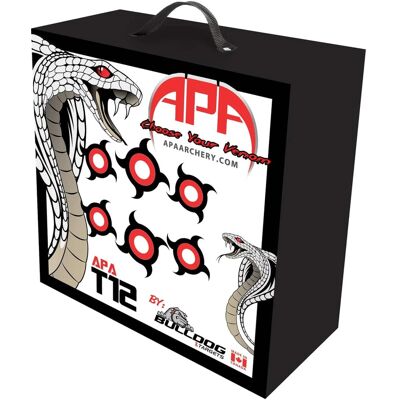Bulldog Targets - Apa T12 Archery Target PLUS - Multicolor Bulldog Targets - Apa T12 Archery Target PLUS - Multicolor