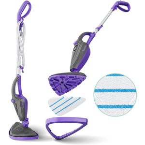 Turonic - ST3 10-in-1 Steam Mop - 1500W Floor Steamer with Detachable Handle, 110°C Steam, 25-Min Runtime, Handheld Cleaner - White Turonic - ST3 10-in-1 Steam Mop - 1500W Floor Steamer with Detachable Handle, 110°C Steam, 25-Min Runtime, Handheld Cleaner - White