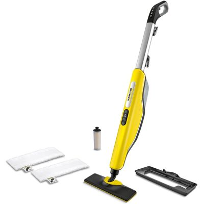 Karcher - SC 3 Upright Steam Mop for Hard Floors and Carpets, 30 Second Heat Up Karcher - SC 3 Upright Steam Mop for Hard Floors and Carpets, 30 Second Heat Up