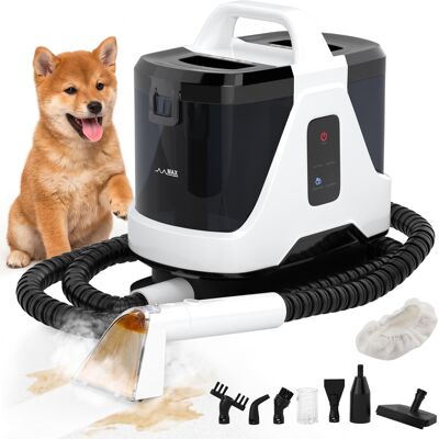 Topteng - 1700W Portable Carpet Cleaner - 16KPa Suction, Dual Tank, 30s Heat Up for Upholstery & Home Deep Cleaning - White Topteng - 1700W Portable Carpet Cleaner - 16KPa Suction, Dual Tank, 30s Heat Up for Upholstery & Home Deep Cleaning - White