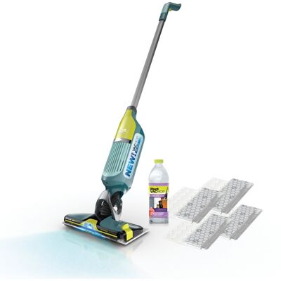 Shark - VACMOP Reveal NEW Cordless Hard Floor Cleaner - Blue Shark - VACMOP Reveal NEW Cordless Hard Floor Cleaner - Blue