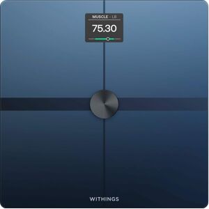 Withings - Body Smart Advanced Body Composition Smart Wi-Fi Scale - Black Withings - Body Smart Advanced Body Composition Smart Wi-Fi Scale - Black