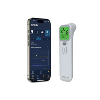 Nomo Smart Care - Non-Contact Thermometer - White Nomo Smart Care - Non-Contact Thermometer - White