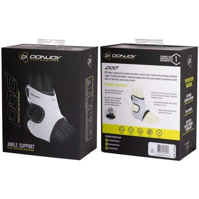 DonJoy - PERFORMANCE POD Ankle Brace ( XS, Right) - White DonJoy - PERFORMANCE POD Ankle Brace ( XS, Right) - White