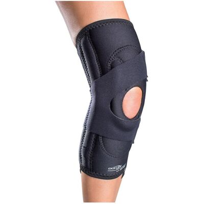 DonJoy - Lateral J Patella Medium Hinged Neoprene Knee Support Brace for Right Leg DonJoy - Lateral J Patella Medium Hinged Neoprene Knee Support Brace for Right Leg