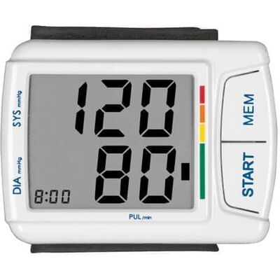 Veridian Healthcare - SmartHeart Automatic Digital Wrist Blood Pressure Monitor - White Veridian Healthcare - SmartHeart Automatic Digital Wrist Blood Pressure Monitor - White