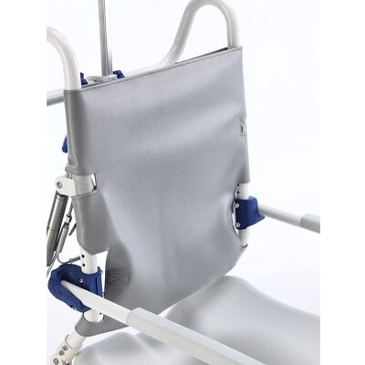 Invacare - Aquatec Comfort Soft Backrest for Ocean Ergo Shower Chairs AP1604136 cushioned support - Gray Invacare - Aquatec Comfort Soft Backrest for Ocean Ergo Shower Chairs AP1604136 cushioned support - Gray
