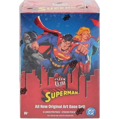 Upper Deck - Upper Deck: 2026 Fleer Ultra Superman Blaster Box - 3 Packs Upper Deck - Upper Deck: 2026 Fleer Ultra Superman Blaster Box - 3 Packs