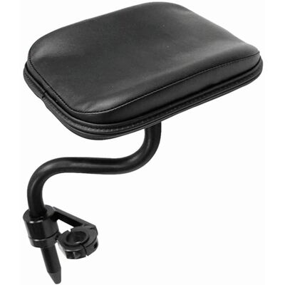 Invacare - Wheelchair Amputee Support Pad Multi Axis Upholstered Comfort - Black Invacare - Wheelchair Amputee Support Pad Multi Axis Upholstered Comfort - Black