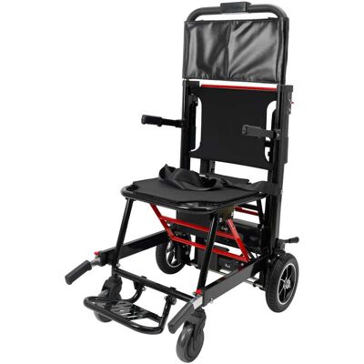 Topteng - Portable Electric Stair Climbing Wheelchair - 350LB Load, Foldable Design, Heavy Duty Assist Track Stair Chair for Adult - Black Topteng - Portable Electric Stair Climbing Wheelchair - 350LB Load, Foldable Design, Heavy Duty Assist Track Stair Chair for Adult - Black