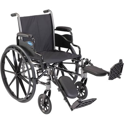 Invacare - Tracer (SX5) Wheelchair for Adults Everyday Folding (18" Seat) Legrests and Desk Arms - Black Invacare - Tracer (SX5) Wheelchair for Adults Everyday Folding (18" Seat) Legrests and Desk Arms - Black