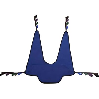 Invacare - Polyester Transport Sling for Patient Lifts, Extra Large Size (R136) - Blue Invacare - Polyester Transport Sling for Patient Lifts, Extra Large Size (R136) - Blue