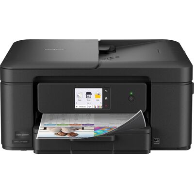 Brother - Work Smart 1410 Wireless Color All-in-One Inkjet Printer, 2.7” Color Touchscreen (MFC-J1410DW), Great for Home Offices - Black Brother - Work Smart 1410 Wireless Color All-in-One Inkjet Printer, 2.7” Color Touchscreen (MFC-J1410DW), Great for Home Offices - Black