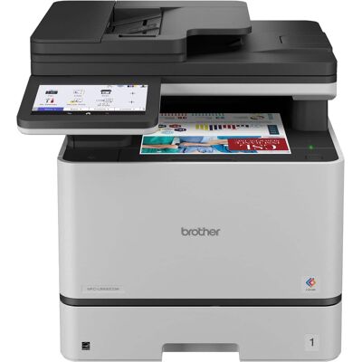 Brother - MFC-L8930CDW Color Laser All-in-One Printer with Duplex Print, Scan, Copy and Low-Cost Printing - White Brother - MFC-L8930CDW Color Laser All-in-One Printer with Duplex Print, Scan, Copy and Low-Cost Printing - White