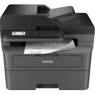 Brother - MFC-L2820DW Wireless Black-and-White Refresh Subscription Eligible All-In-One Laser Printer, Great for Home Offices - Gray Brother - MFC-L2820DW Wireless Black-and-White Refresh Subscription Eligible All-In-One Laser Printer, Great for Home Offices - Gray