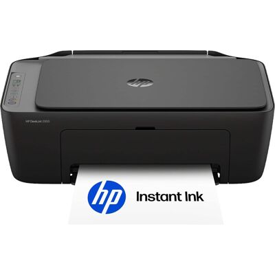HP - DeskJet 2955 Wireless All-in-One Inkjet Printer, Scanner, Copier, AI-Enabled with 3 Months of Instant Ink - Black HP - DeskJet 2955 Wireless All-in-One Inkjet Printer, Scanner, Copier, AI-Enabled with 3 Months of Instant Ink - Black