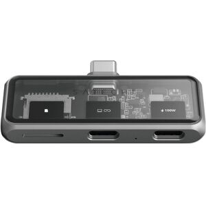 Satechi - USB-C Mobile XR Hub 4-in-1 - 4K HDMI, 100W Pass-Through Charging, 10Gbps, MicroSD Card Reader Satechi - USB-C Mobile XR Hub 4-in-1 - 4K HDMI, 100W Pass-Through Charging, 10Gbps, MicroSD Card Reader