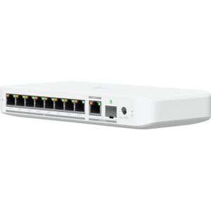 Ubiquiti - Flex 2.5G PoE 8-Port PoE++ Compliant Managed Network Switch USW-Flex-2.5G-8-PoE - White Ubiquiti - Flex 2.5G PoE 8-Port PoE++ Compliant Managed Network Switch USW-Flex-2.5G-8-PoE - White