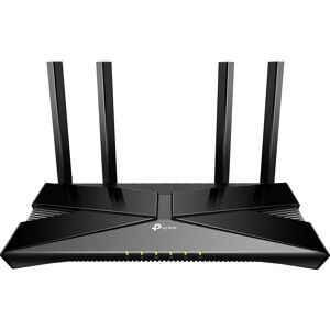 TP-Link - Archer AX20 AX1800 Dual-Band Wi-Fi 6 Router - Black TP-Link - Archer AX20 AX1800 Dual-Band Wi-Fi 6 Router - Black