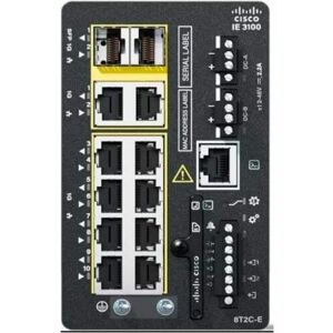 Cisco Systems Consumer Products - Cisco Catalyst IE3100 w/8 Ports GE Copper and 2 GE Combo uplinks, NE - 10 Ports - Manageable - Gigabit Ethernet - Black Cisco Systems Consumer Products - Cisco Catalyst IE3100 w/8 Ports GE Copper and 2 GE Combo uplinks, NE - 10 Ports - Manageable - Gigabit Ethernet - Black