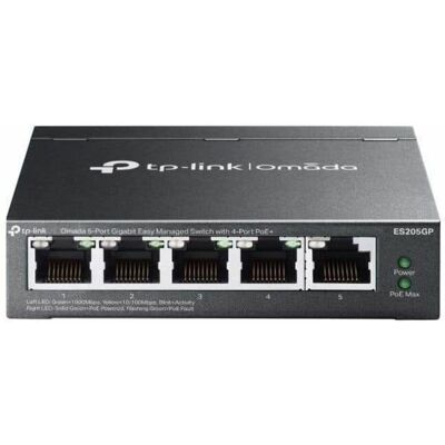 TP-Link - Omada Omada 5-Port Gigabit Easy Managed Switch with 4-Port PoE+ - 5 Ports - Manageable - Gigabit Ethernet - Unknown TP-Link - Omada Omada 5-Port Gigabit Easy Managed Switch with 4-Port PoE+ - 5 Ports - Manageable - Gigabit Ethernet - Unknown