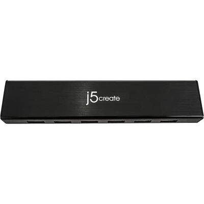 j5create - USB 3.0 7-Port HUB - Black j5create - USB 3.0 7-Port HUB - Black