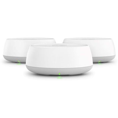 TP-Link - Deco 7 BE5000 Dual-Band Wi-Fi 7 Whole Home Mesh Router System – Deco BE5000 (3-Pack) - White TP-Link - Deco 7 BE5000 Dual-Band Wi-Fi 7 Whole Home Mesh Router System – Deco BE5000 (3-Pack) - White
