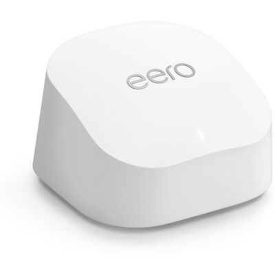 eero - 6+ Dual-band Mesh Wi-Fi 6 Router (1-pack) - White eero - 6+ Dual-band Mesh Wi-Fi 6 Router (1-pack) - White