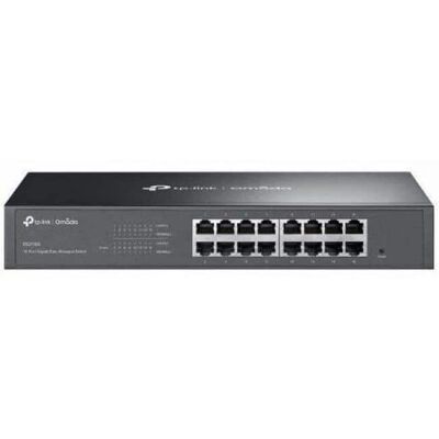 TP-Link - Omada Omada 16-Port Gigabit Easy Managed Switch - 16 Ports - Manageable - Gigabit Ethernet - 10/100/1000Base-T - 2 Layer - Unknown TP-Link - Omada Omada 16-Port Gigabit Easy Managed Switch - 16 Ports - Manageable - Gigabit Ethernet - 10/100/1000Base-T - 2 Layer - Unknown