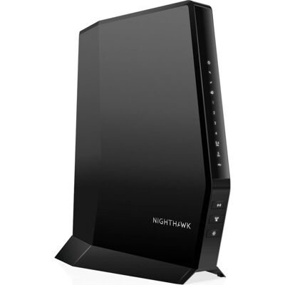 Netgear - Nighthawk AX2700 Router with 32 x 8 DOCSIS 3.1 Cable Modem - Black Netgear - Nighthawk AX2700 Router with 32 x 8 DOCSIS 3.1 Cable Modem - Black