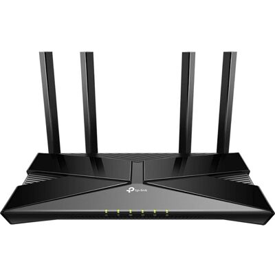 TP-Link - Archer AX1500 Dual Band Wi-Fi 6 Router - Black TP-Link - Archer AX1500 Dual Band Wi-Fi 6 Router - Black