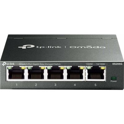 TP-Link - Omada Omada 5-Port Gigabit Easy Managed Switch - 5 Ports - Manageable - Gigabit Ethernet - 10/100/1000Base-T - 2 Layer - Unknown TP-Link - Omada Omada 5-Port Gigabit Easy Managed Switch - 5 Ports - Manageable - Gigabit Ethernet - 10/100/1000Base-T - 2 Layer - Unknown