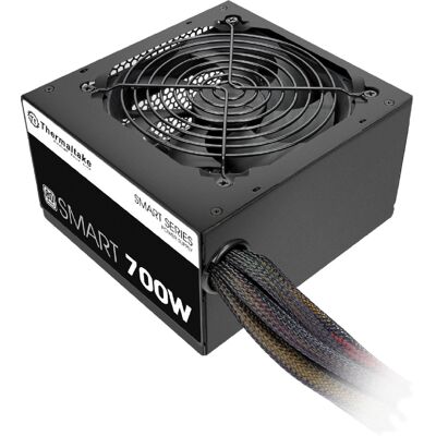 Thermaltake - SMART 700W ATX 80 Plus Power Supply - Black Thermaltake - SMART 700W ATX 80 Plus Power Supply - Black