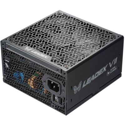 Super Flower - Leadex VII XG 1300W 80+ Gold, Full Modular, ATX 3.1 & PCIe 5.0 Power Supply - Black Super Flower - Leadex VII XG 1300W 80+ Gold, Full Modular, ATX 3.1 & PCIe 5.0 Power Supply - Black
