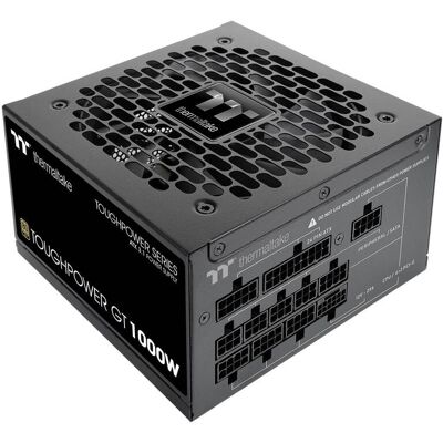 Thermaltake - Toughpower GT 1000W 80+ Gold ATX 3.1 Power Supply - Black Thermaltake - Toughpower GT 1000W 80+ Gold ATX 3.1 Power Supply - Black