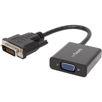StarTech.com - DVI2VGAE DVI-D to VGA Active Adapter Converter Cable - 1080p - DVI to VGA Converter box StarTech.com - DVI2VGAE DVI-D to VGA Active Adapter Converter Cable - 1080p - DVI to VGA Converter box