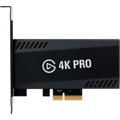 Elgato - 4K Pro – 8K60 Passthrough/4K60 Capture for PC, Nintendo Switch 2, PS5, Xbox Series X with HDMI 2.1, VRR, HDR10 - Black Elgato - 4K Pro – 8K60 Passthrough/4K60 Capture for PC, Nintendo Switch 2, PS5, Xbox Series X with HDMI 2.1, VRR, HDR10 - Black