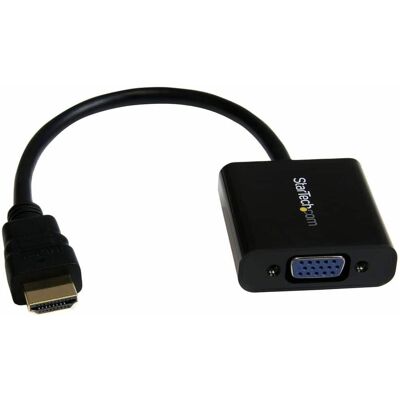 StarTech.com - HDMI to VGA Adapter - 1080p - 1920 x 1080 - Black - HDMI Converter - VGA to HDMI Monitor Adapter StarTech.com - HDMI to VGA Adapter - 1080p - 1920 x 1080 - Black - HDMI Converter - VGA to HDMI Monitor Adapter