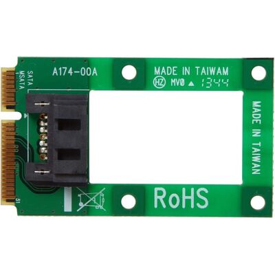 StarTech.com - MSAT2SAT3 mSATA to SATA HDD / SSD Adapter StarTech.com - MSAT2SAT3 mSATA to SATA HDD / SSD Adapter