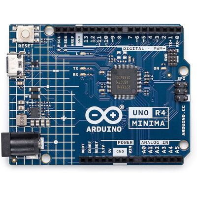 Arduino - ABX00080 UNO R4 Minima Renesas RA4M1 - USB-C, CAN, DAC (12 bit), OP AMP, SWD Connector Arduino - ABX00080 UNO R4 Minima Renesas RA4M1 - USB-C, CAN, DAC (12 bit), OP AMP, SWD Connector