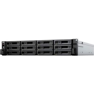 Synology - RX1222SAS Drive Enclosure Serial Attached SCSI (SAS), SATA - SAS Host Interface - 2U Rack-mountable - Hot Synology - RX1222SAS Drive Enclosure Serial Attached SCSI (SAS), SATA - SAS Host Interface - 2U Rack-mountable - Hot
