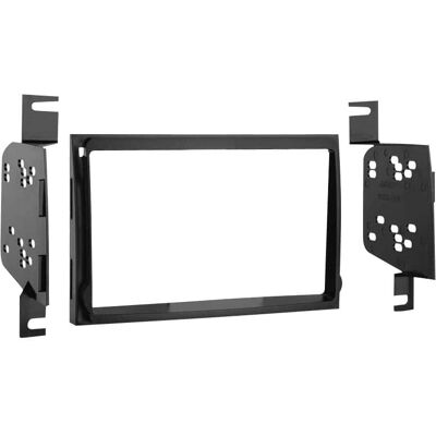 Metra - Dash Kit for Select 2007-2010 Hyundai Elantra DDIN - Black Metra - Dash Kit for Select 2007-2010 Hyundai Elantra DDIN - Black