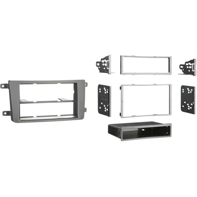 Metra - Dash Kit for Select 2007-2015 Mazda CX-9 DIN DDIN - Black Metra - Dash Kit for Select 2007-2015 Mazda CX-9 DIN DDIN - Black