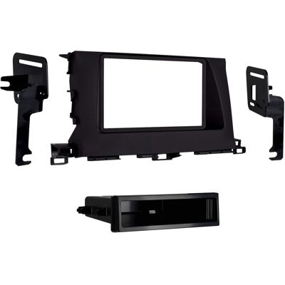 Metra - Dash Kit for Select 2014-2019 Toyota Highlander DIN - Black Metra - Dash Kit for Select 2014-2019 Toyota Highlander DIN - Black