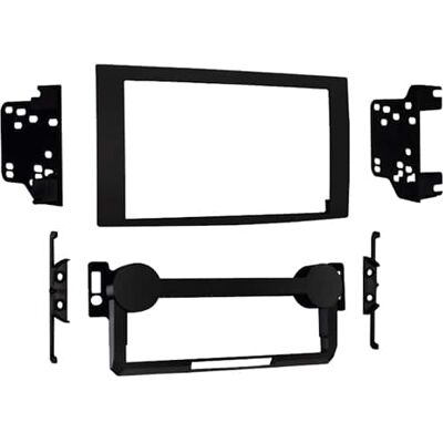 Metra - Dash Kit for Select 2004-2010 Jeep Dodge Grand Cherokee Durango PT Cruiser DDIN - Matte Black Metra - Dash Kit for Select 2004-2010 Jeep Dodge Grand Cherokee Durango PT Cruiser DDIN - Matte Black