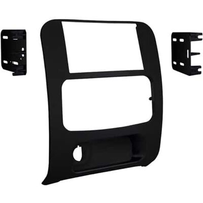 Metra - Dash Kit for Select 2002-2007 Jeep Liberty DDIN - Black Metra - Dash Kit for Select 2002-2007 Jeep Liberty DDIN - Black
